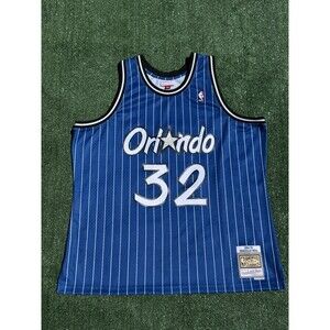 Shaquille O'Neal Authentic Mitchell and Ness Jersey Orlando Magic Size 2XL Shaq